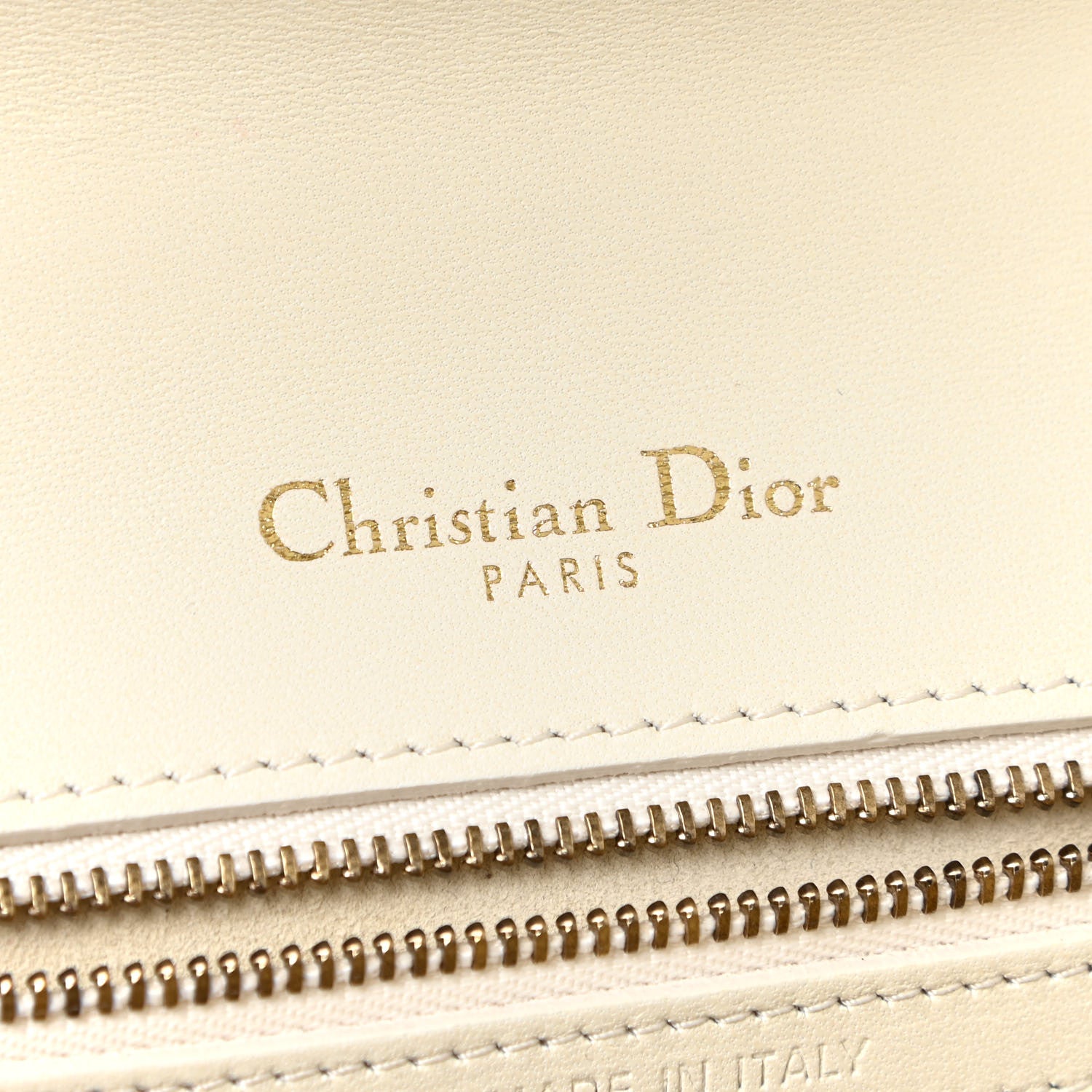 Christian Dior Lambskin Studded Medium Diorama Flap Bag Latte 6 of 16