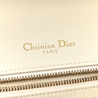 Christian Dior Lambskin Studded Medium Diorama Flap Bag Latte 6 of 16