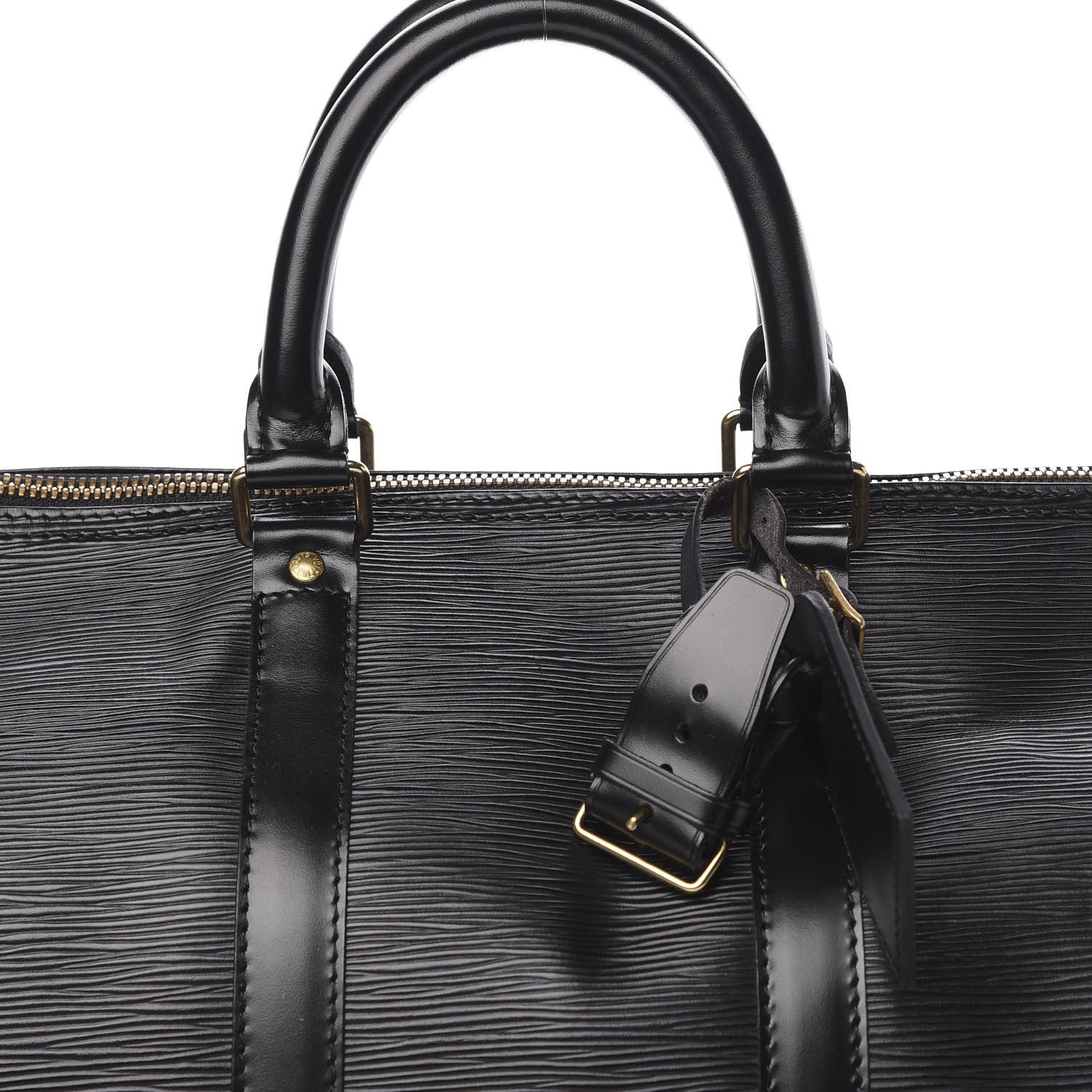Louis Vuitton Epi Keepall 45 Black 9 of 9