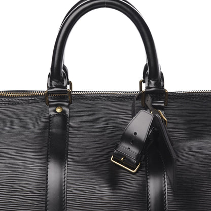 Louis Vuitton Epi Keepall 45 Black 9 of 9