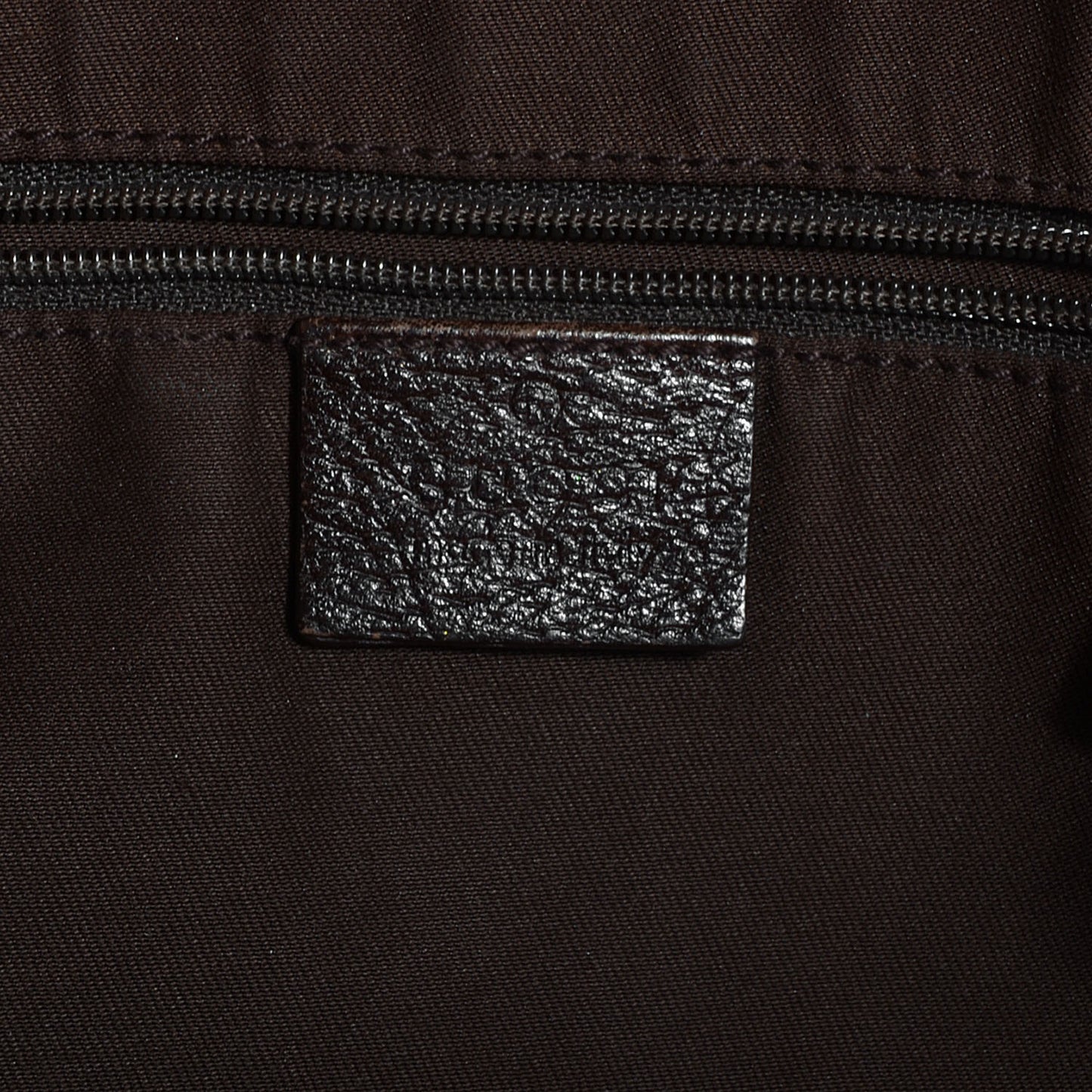 Monogram Medium Abbey Shoulder Bag Dark Brown