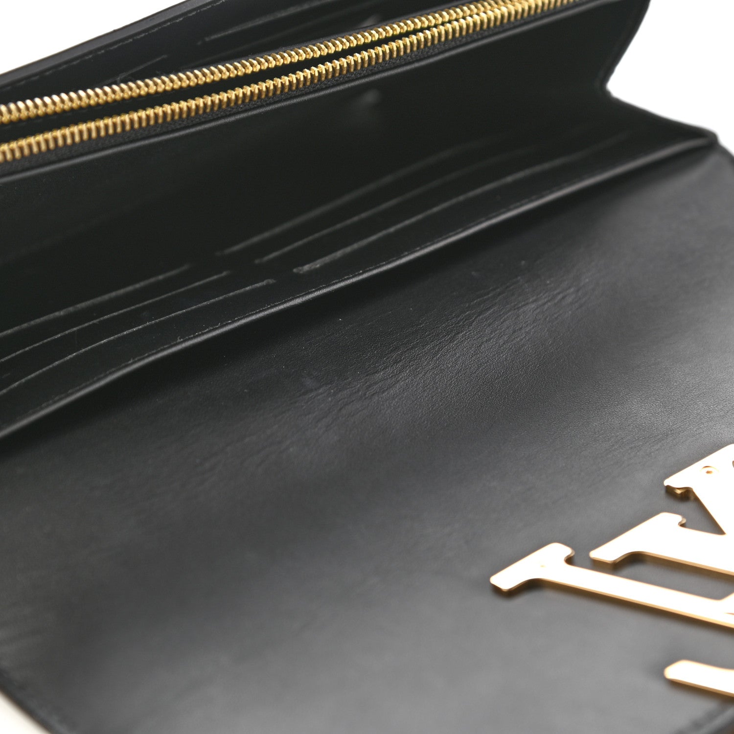 Louis Vuitton Patent Louise Clutch Black 8 of 9