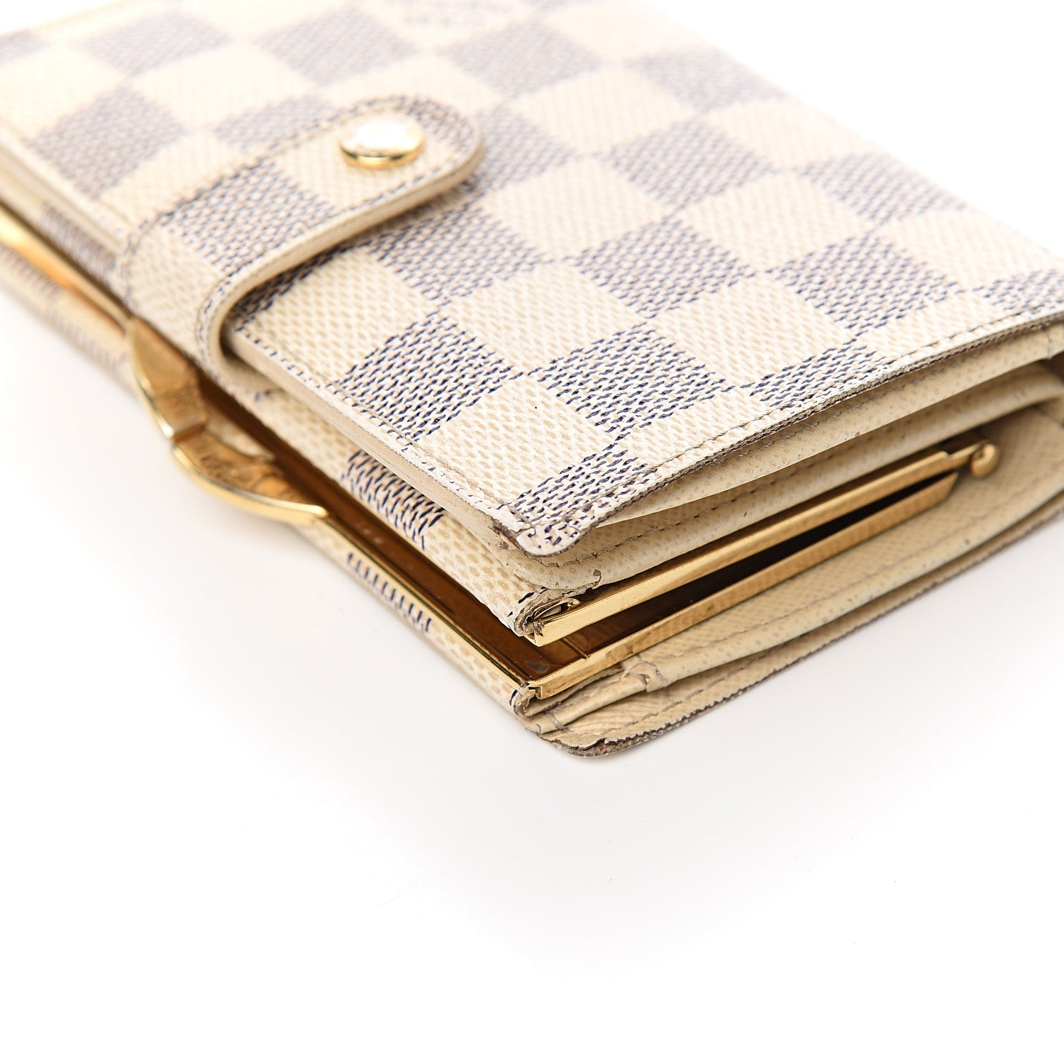 Louis Vuitton Damier Azur French Purse Wallet 8 of 8