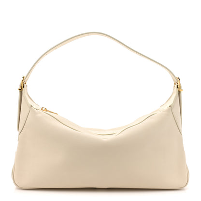 Celine Supple Calfskin Medium Romy Shoulder Bag Rice 1 of 15