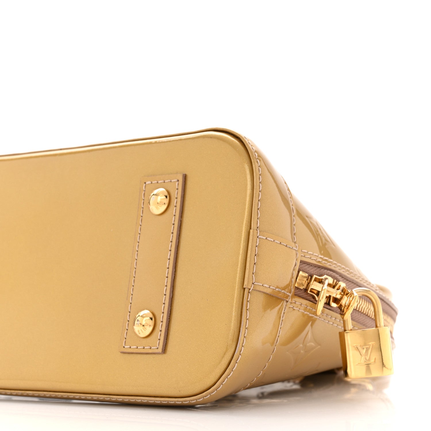 Louis Vuitton Vernis Alma BB Mordore 9 of 9