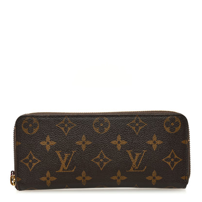 Louis Vuitton Monogram Clemence Wallet Fuchsia 1 of 6