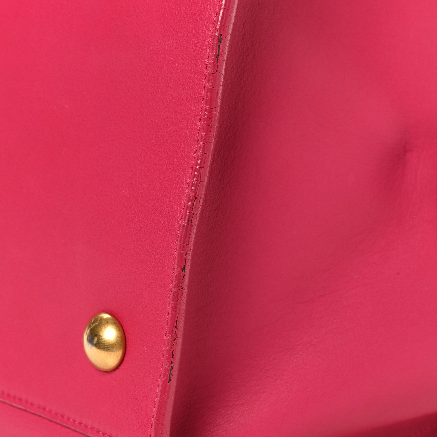 Saint Laurent Calfskin Large Classic Y Cabas Fuchsia 9 of 10