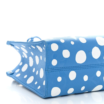 Louis Vuitton LV X YK Empreinte Monogram Giant Onthego PM Blue White 8 of 9