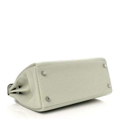 Hermes Togo Kelly Retourne 28 Gris Neve 4 of 11