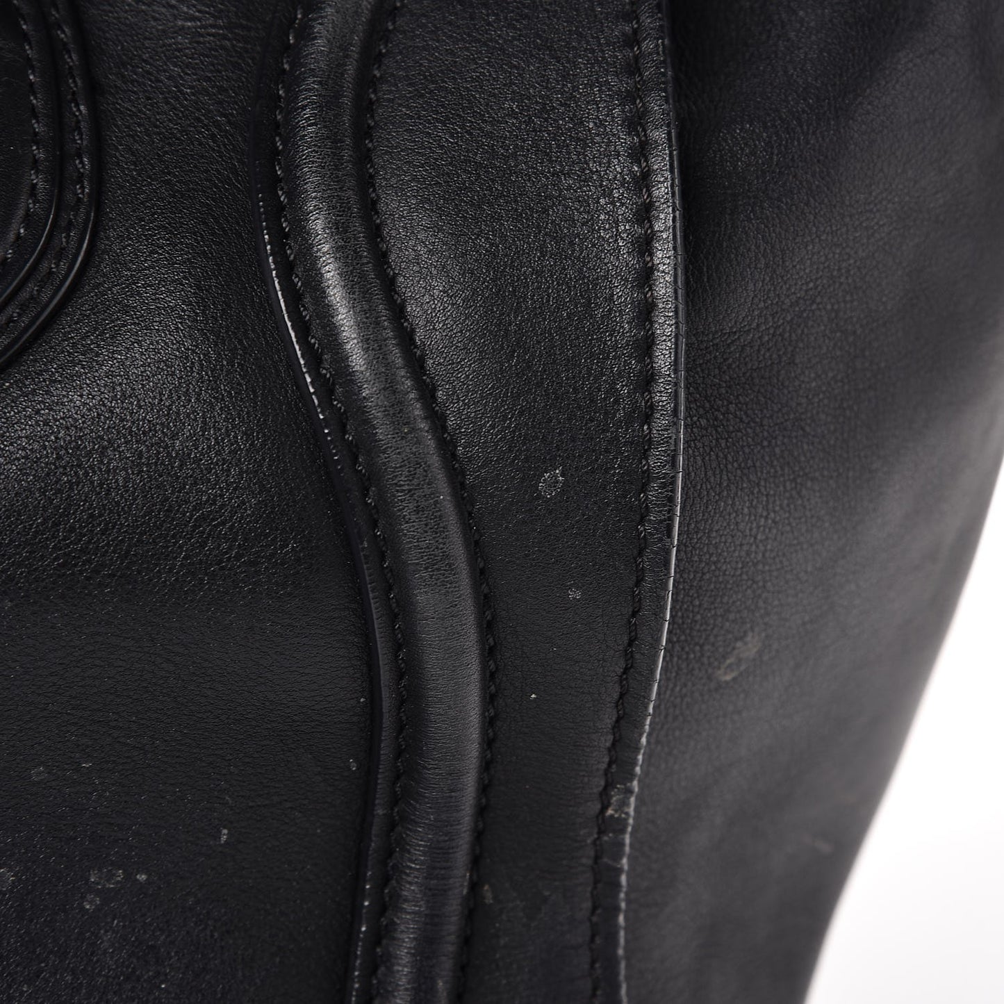 Smooth Calfskin Mini Luggage Black