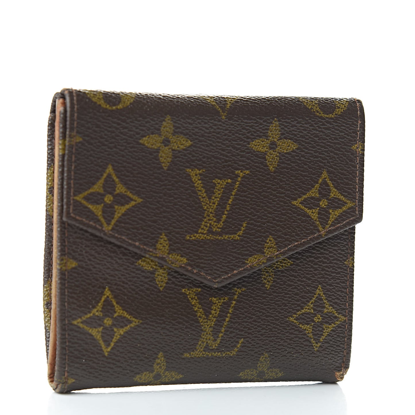 Monogram Porte-Monnaie Billets Cartes Credit Wallet