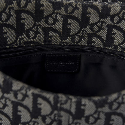Christian Dior Monogram Flap Messenger Navy Blue 11 of 12