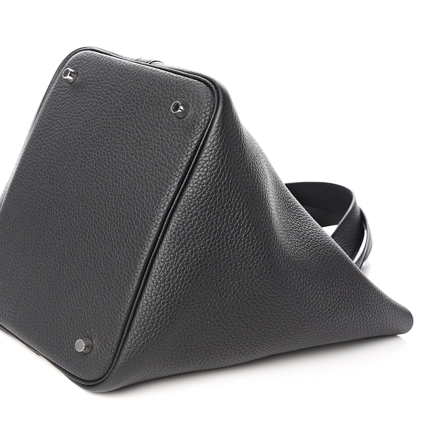 Taurillon Clemence Picotin Lock 22 MM Black