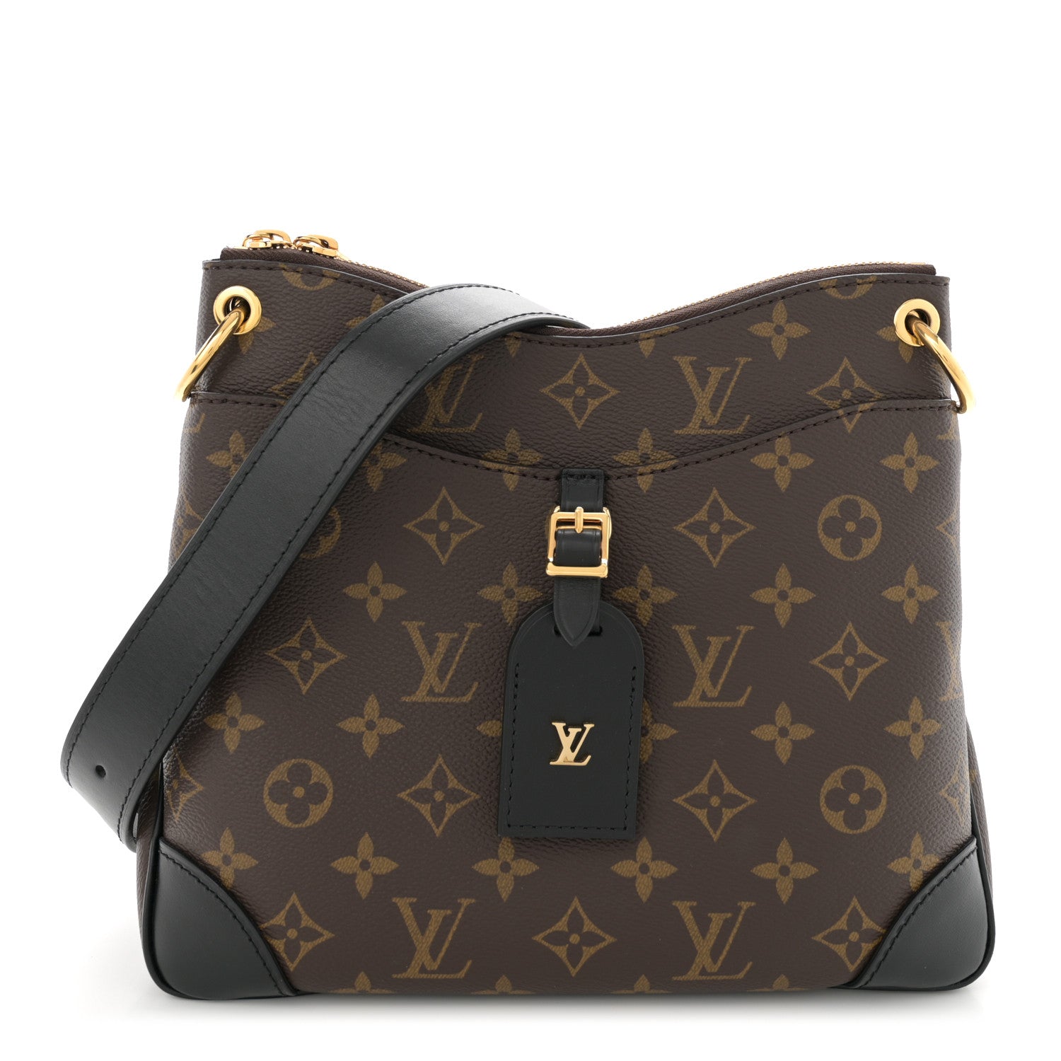 Louis Vuitton Monogram Odeon PM Black 1 of 11