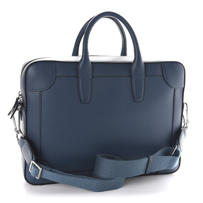 Mulberry Small Classic Grain Calfskin Belgrave Single Document Holder Deep Sea 4 of 11