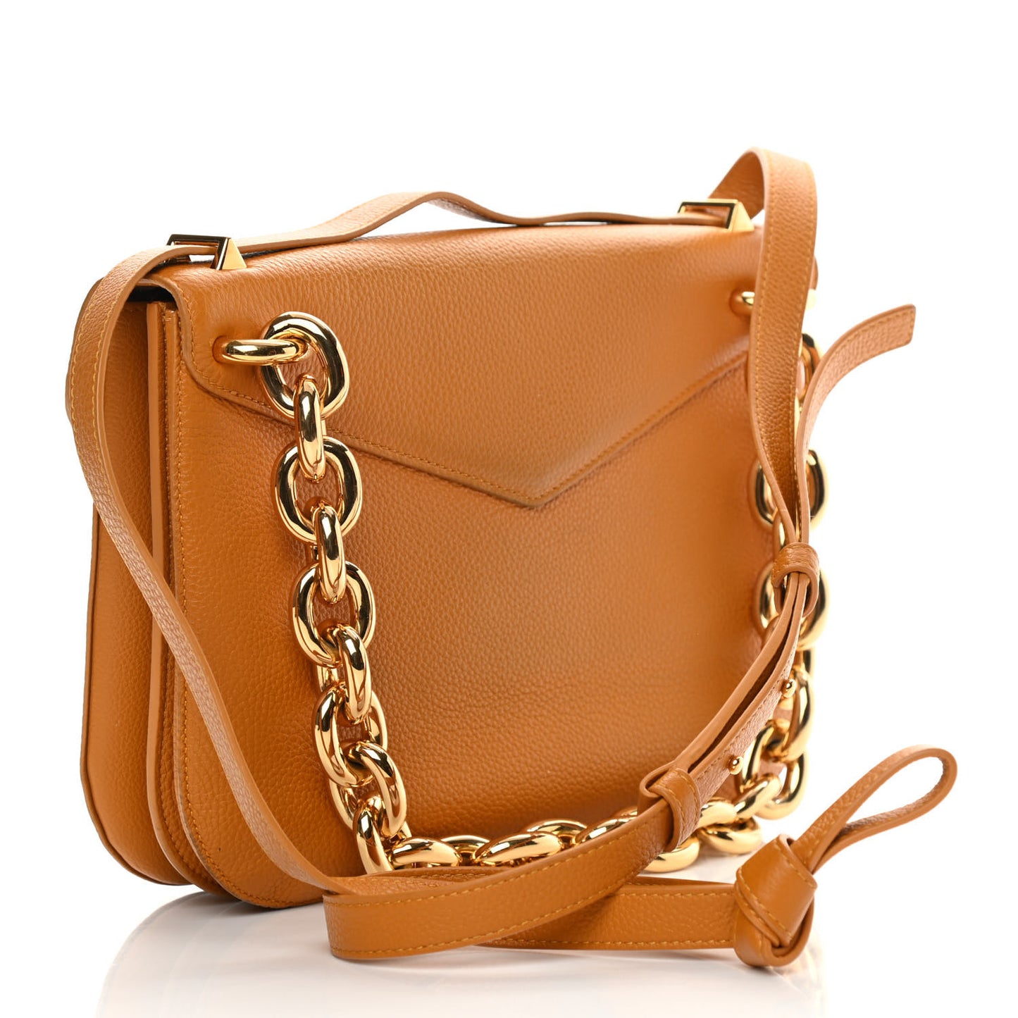 Calfskin Mount Envelope Bag Cob