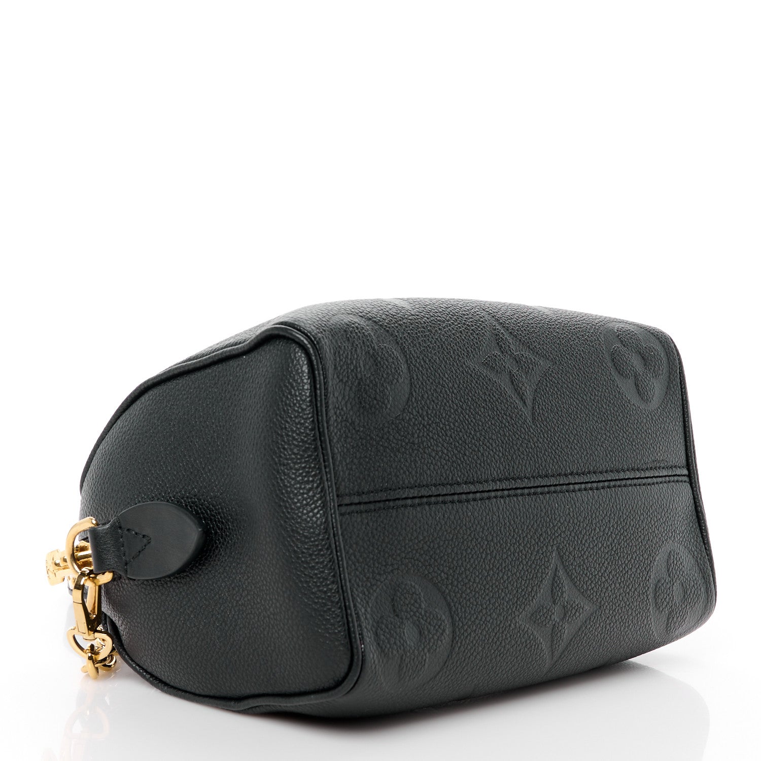 Louis Vuitton Empreinte Monogram Giant Speedy Bandouliere 20 Black 4 of 9