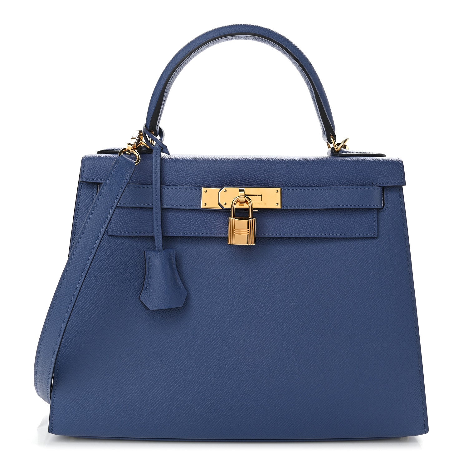 Hermes Epsom Kelly Sellier 28 Bleu Brighton 1 of 10