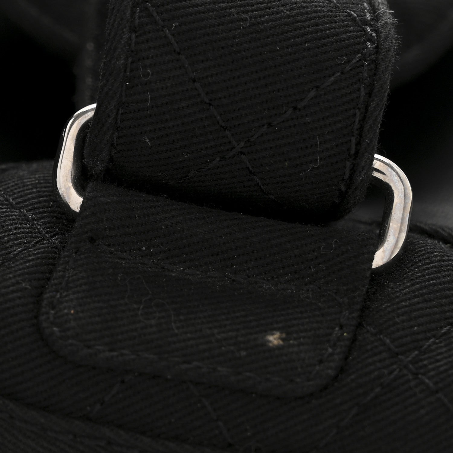 Chanel Mixed Fibers Velcro Dad Sandals 39 Black 10 of 10