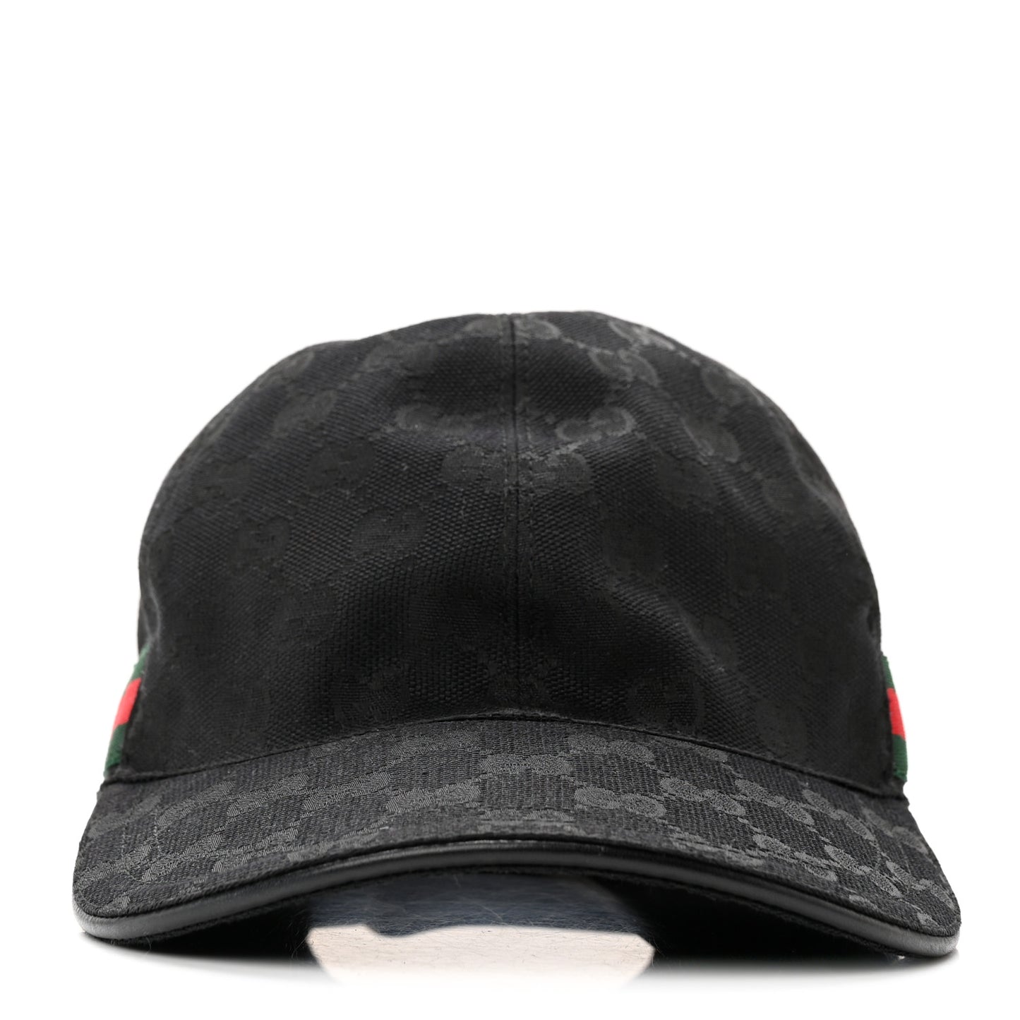 Monogram Web Baseball Hat M Black