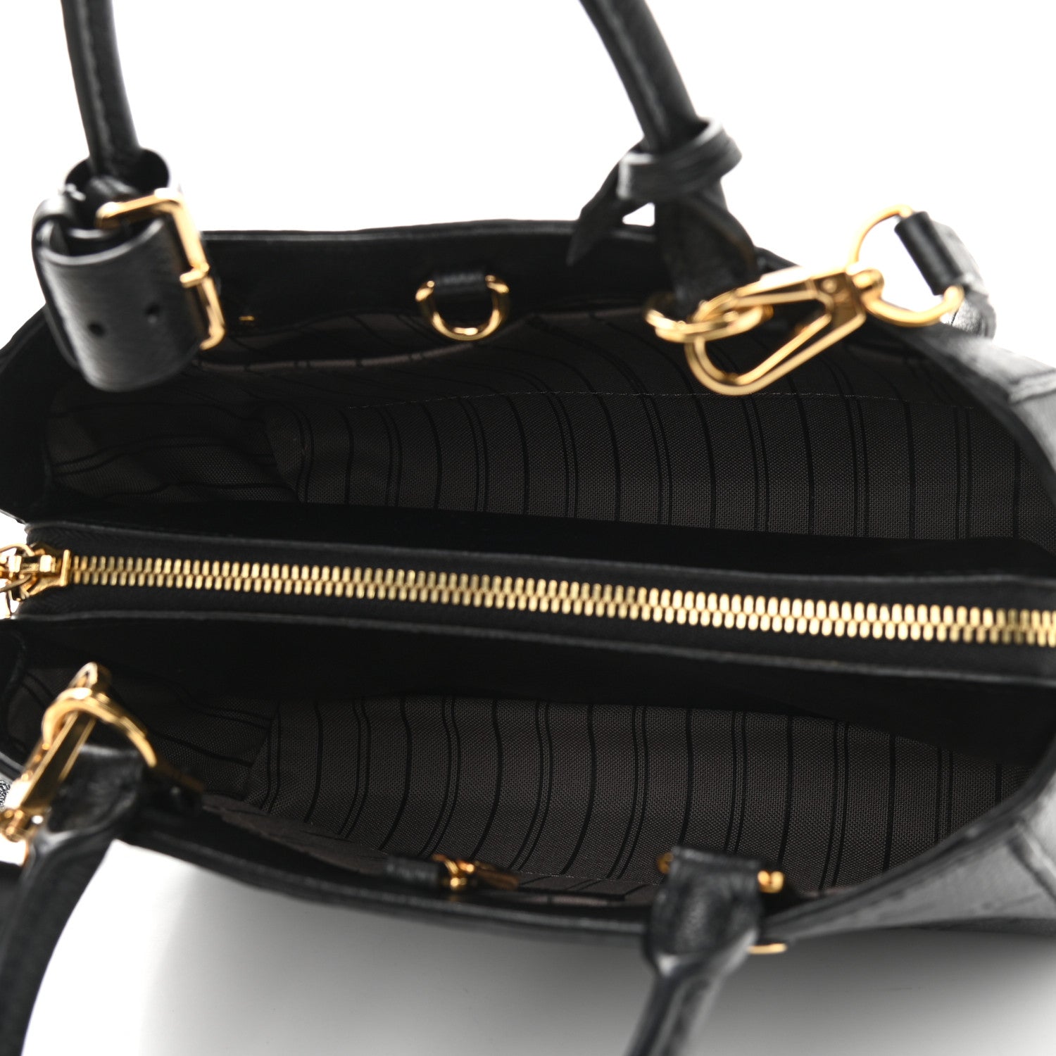 Louis Vuitton Empreinte Montaigne BB Black 6 of 9