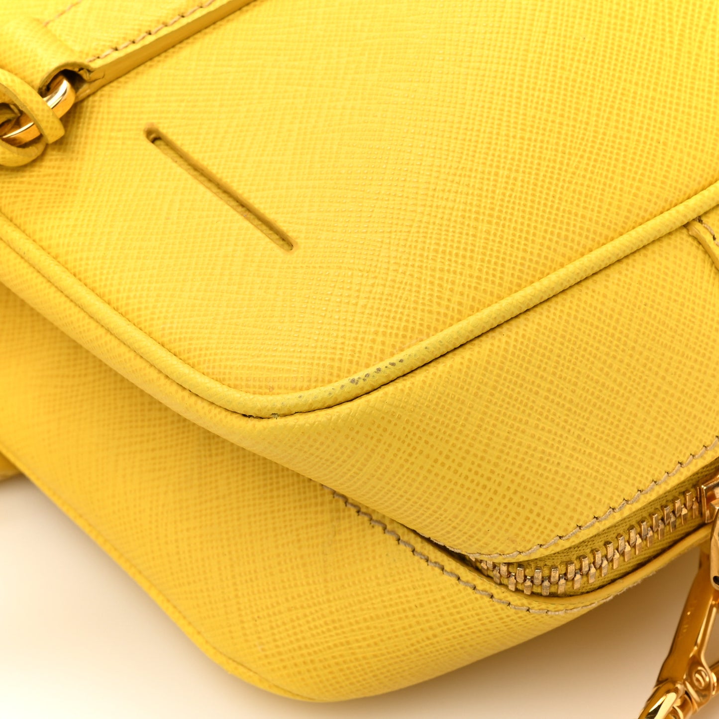 Saffiano Lux Bowler Girasole