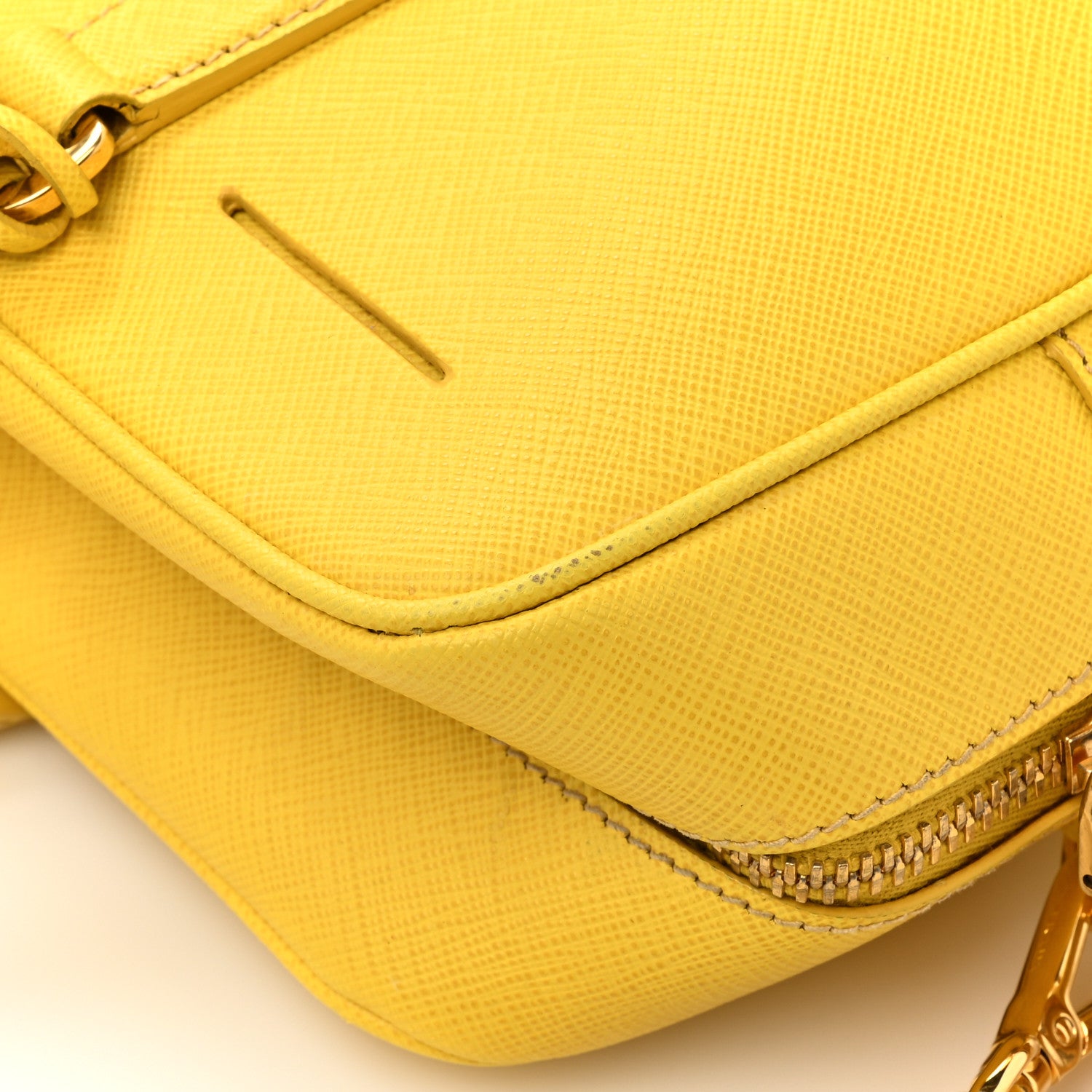 Prada Saffiano Lux Bowler Girasole 16 of 19