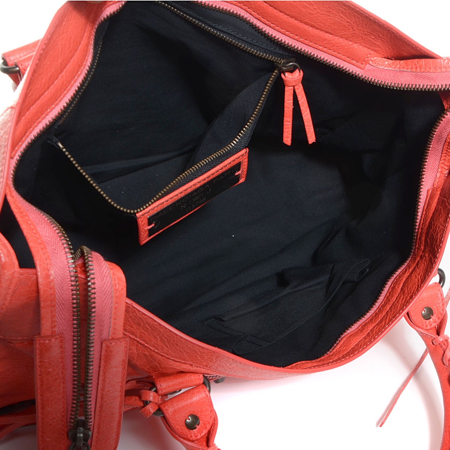 Balenciaga Agneau Classic Hardware City Rose Corail 5 of 12