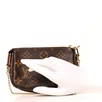 Louis Vuitton Monogram Mini Pochette Accessories 2 of 10