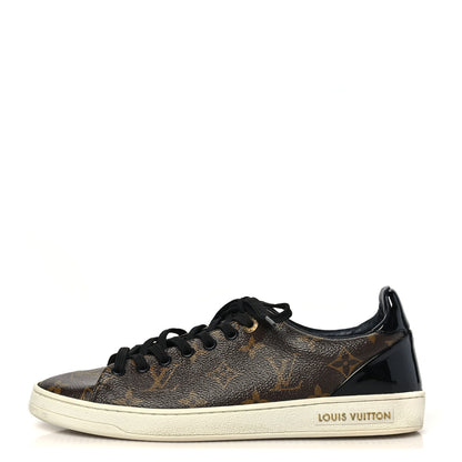 Louis Vuitton Patent Monogram Frontrow Sneakers 39 1 of 10
