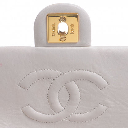 Chanel Lambskin Mini Flap White 6 of 9