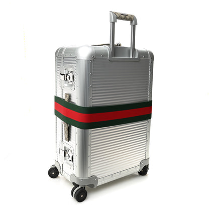 Gucci Aluminum Web Medium Porter Cabin Plus Trolley 4 of 15