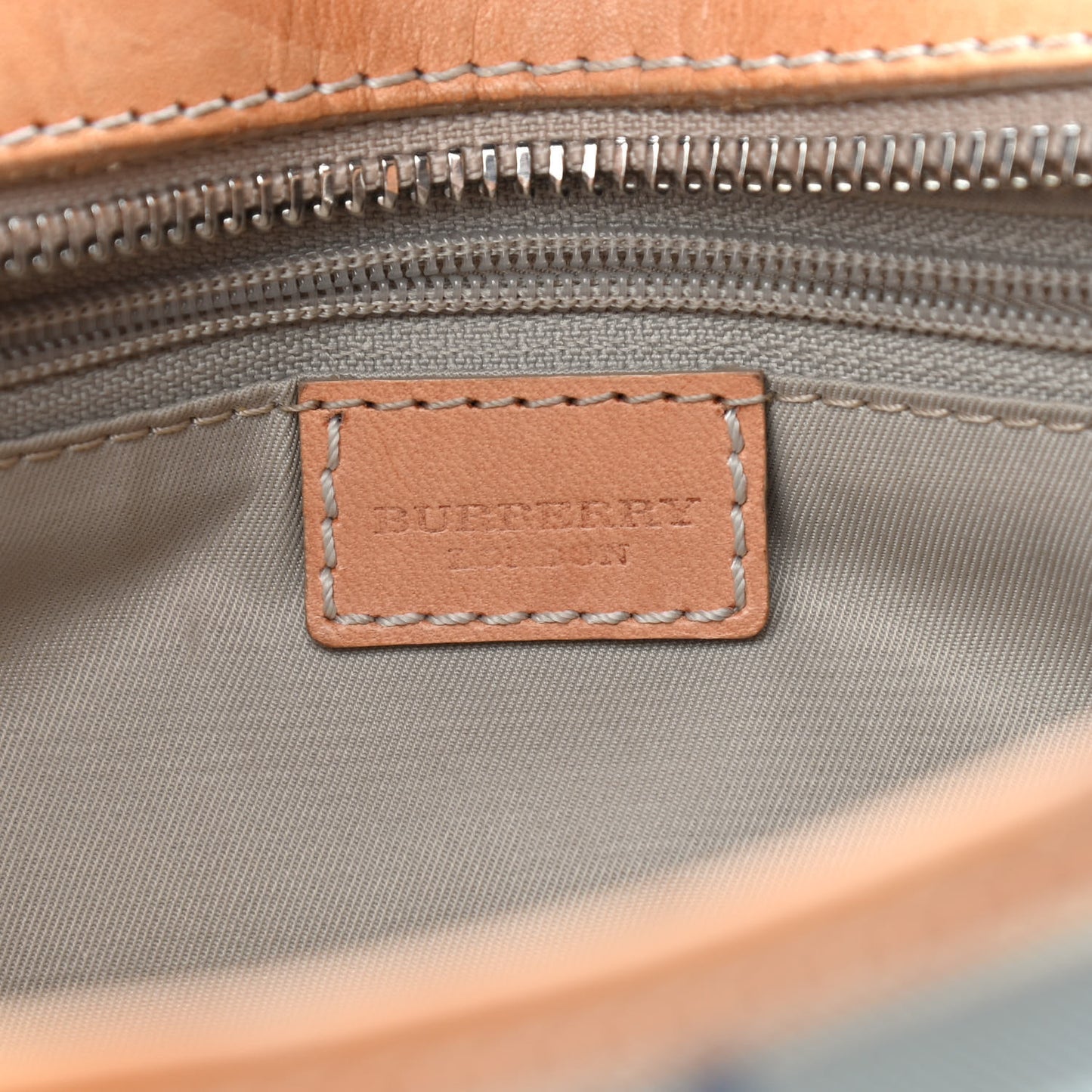 House Check Shoulder Bag Blue