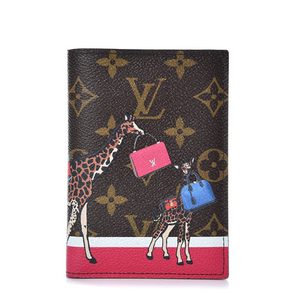 Louis Vuitton Monogram 2017 Christmas Animation Passport Cover 1 of 11