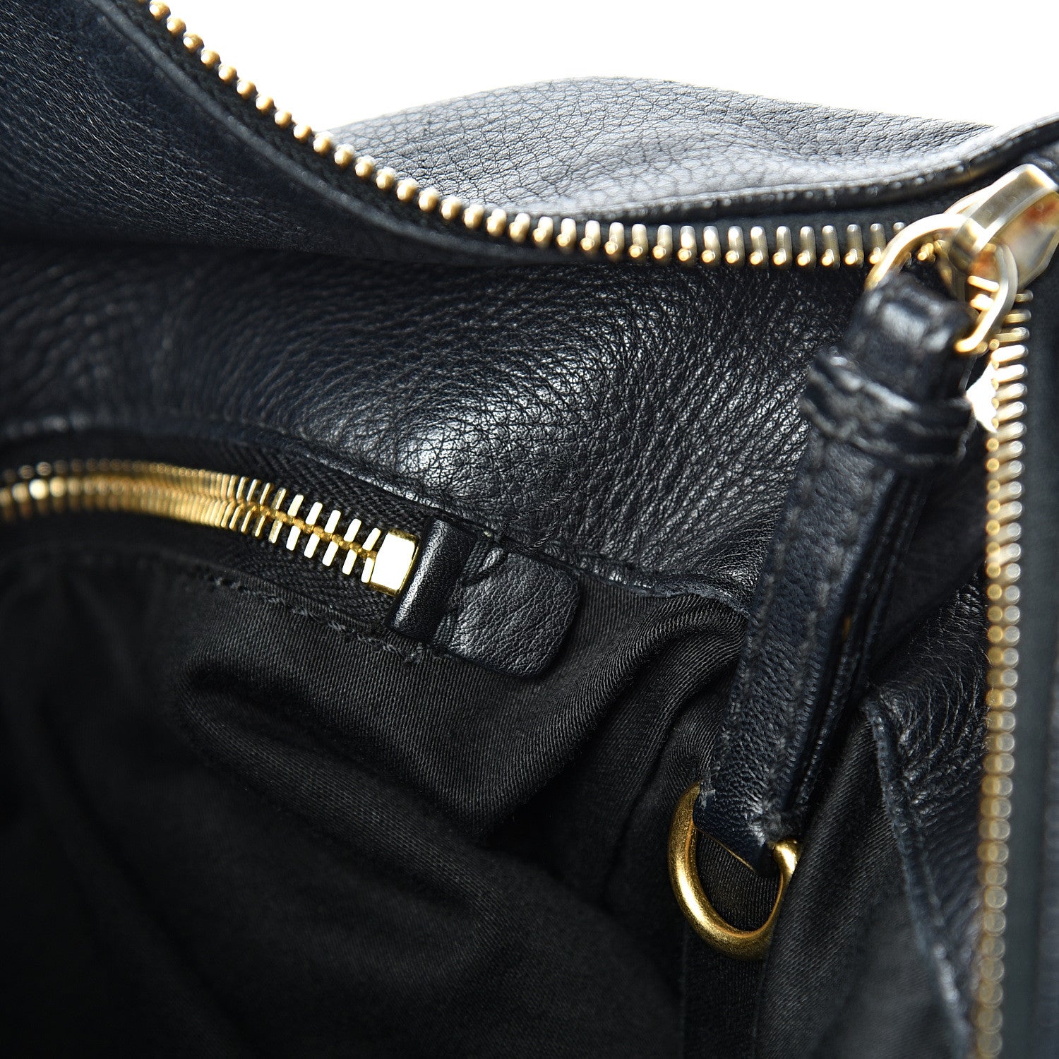 Miu Miu Vitello Medium Bow Bag Black 10 of 23