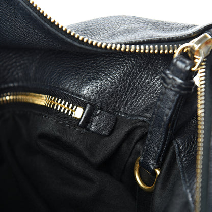 Miu Miu Vitello Medium Bow Bag Black 10 of 23