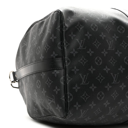 Louis Vuitton Monogram Eclipse Keepall Bandouliere 55 11 of 18