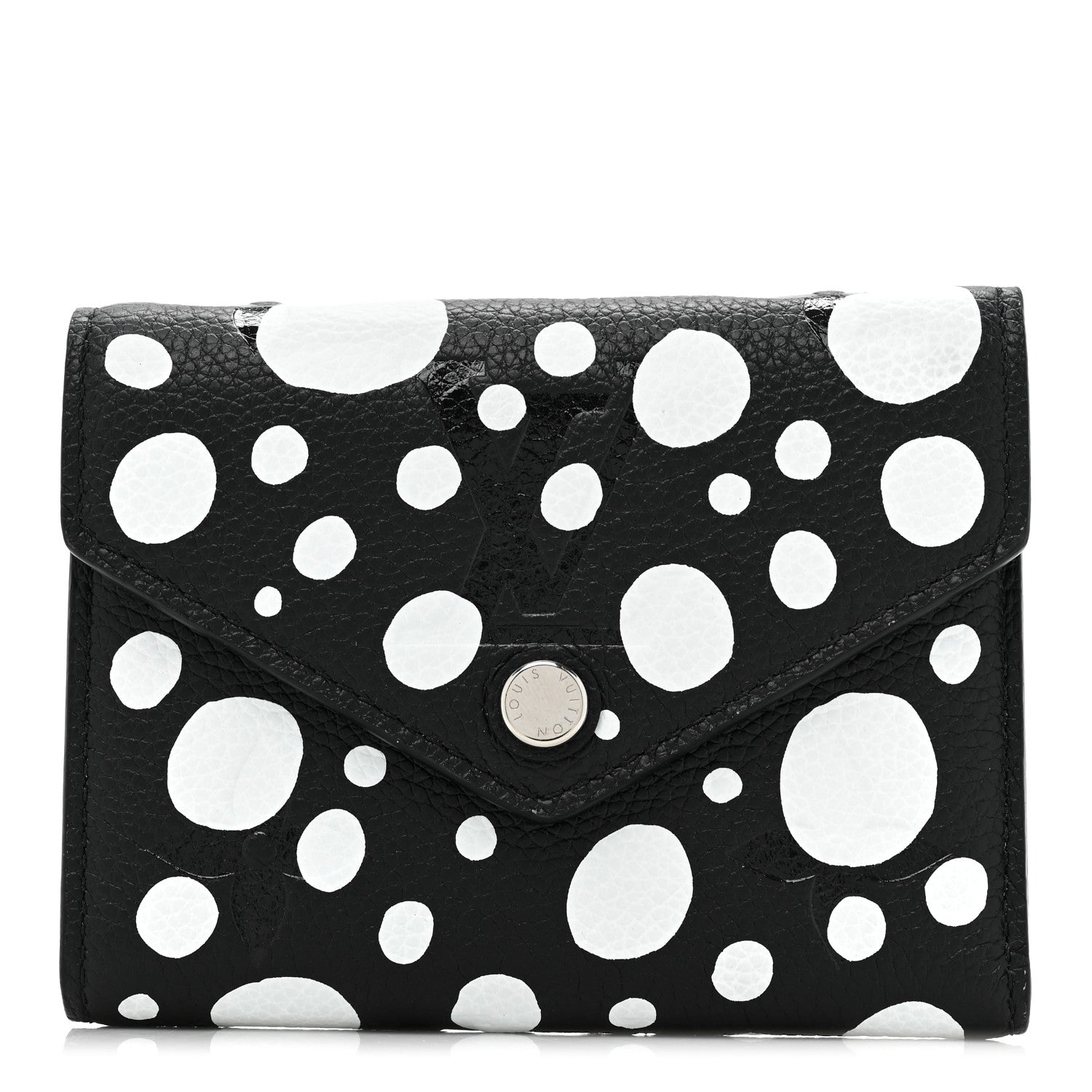 Louis Vuitton LV X YK Empreinte Victorine Wallet Black White 2 of 13