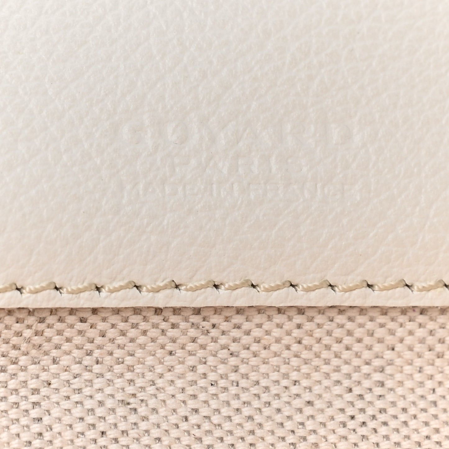 Goyardine Saint Louis PM White