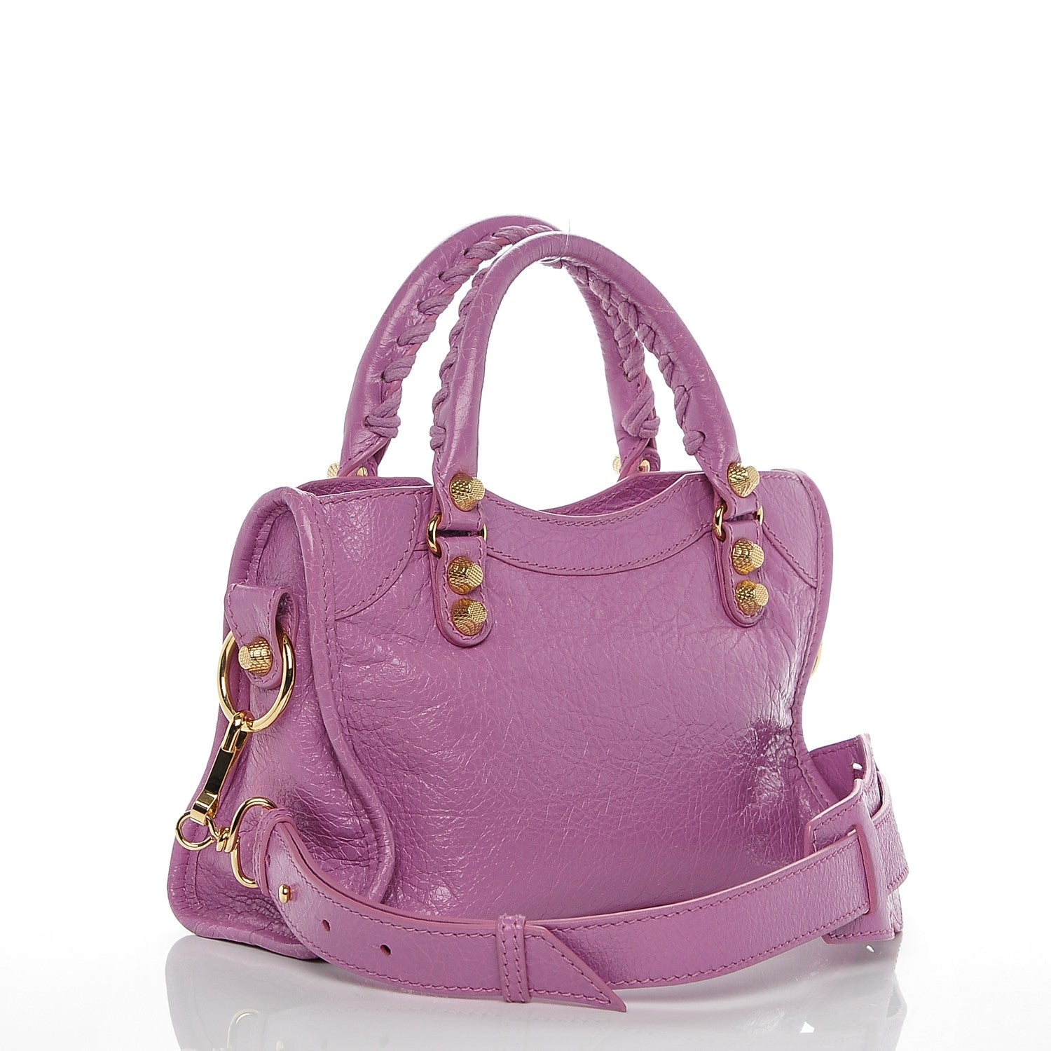 Balenciaga Agneau Giant 12 Gold Hardware Mini City Rose Berlingot 3 of 6