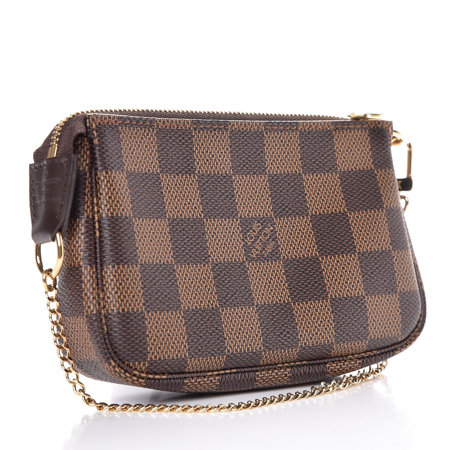 Louis Vuitton Damier Ebene Mini Pochette Accessories 3 of 7