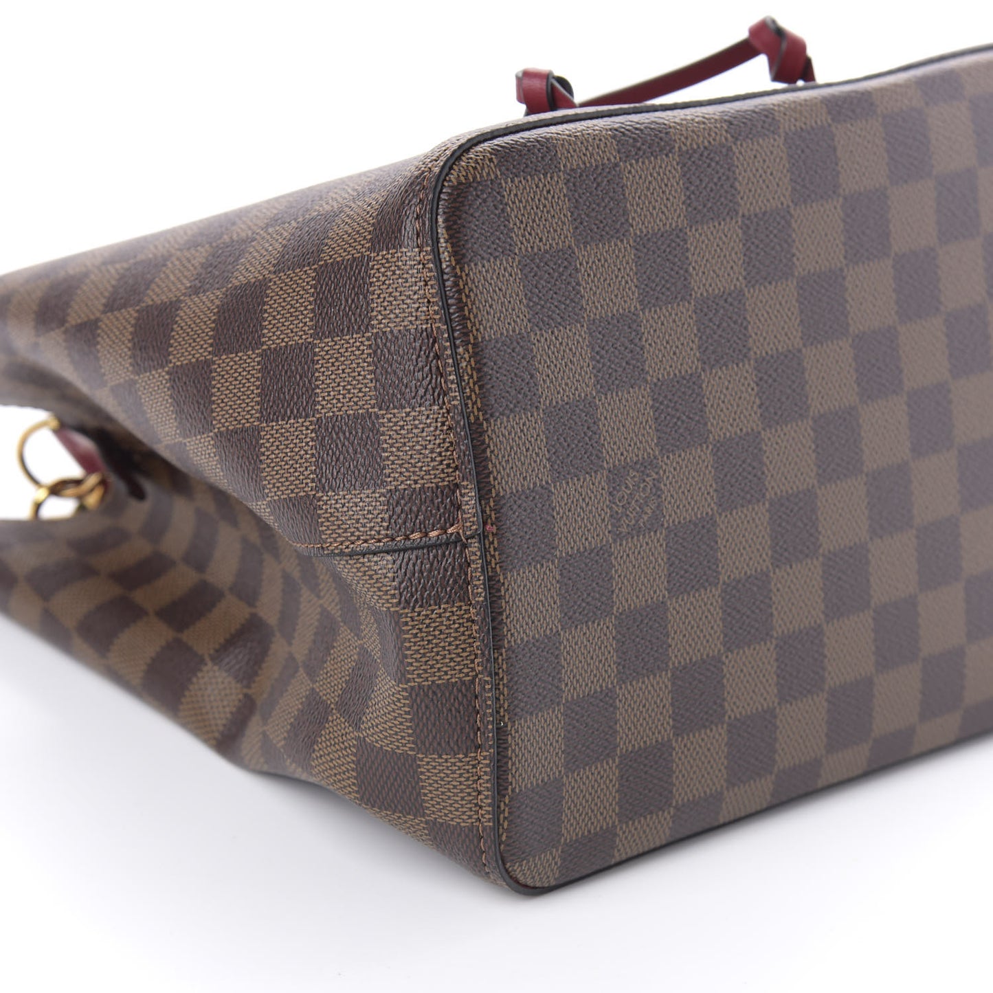 Damier Ebene Neonoe MM Cherry Berry