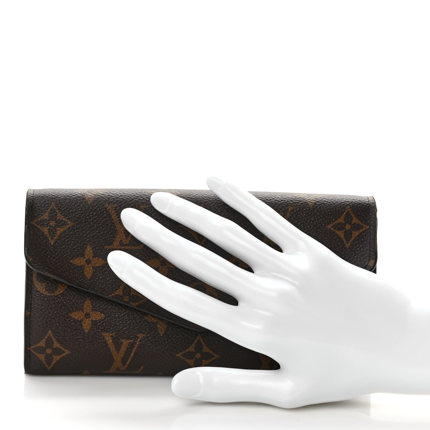 Louis Vuitton LOUIS VUITTON Monogram Sarah Wallet NM 2 of 7