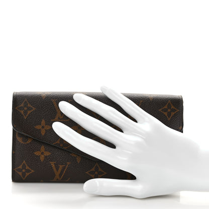 Louis Vuitton LOUIS VUITTON Monogram Sarah Wallet NM 2 of 7
