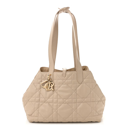 Christian Dior Calfskin Macrocannage Medium Toujours Powder Beige 1 of 12