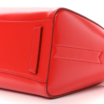 Givenchy Shiny Lord Calfskin Mini Antigona Red 9 of 10