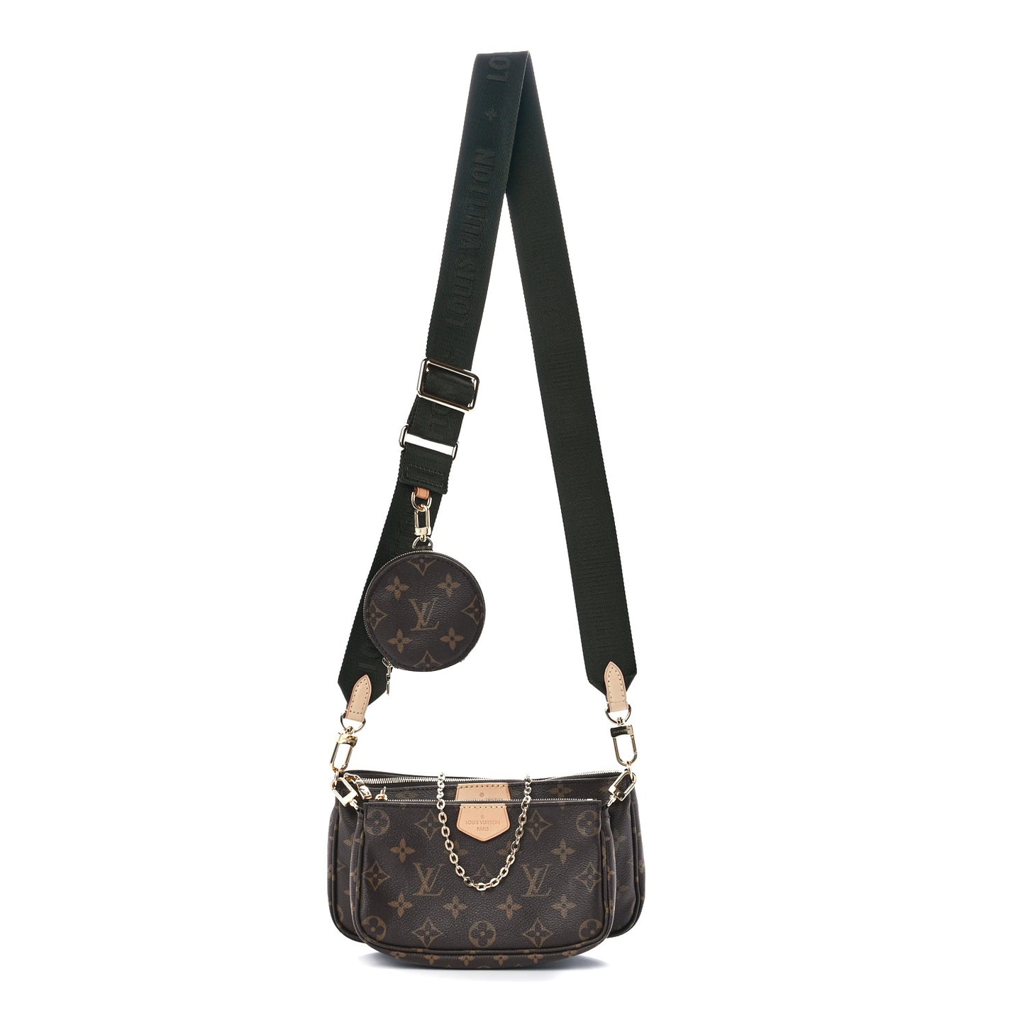 Monogram Multi Pochette Accessories Kaki