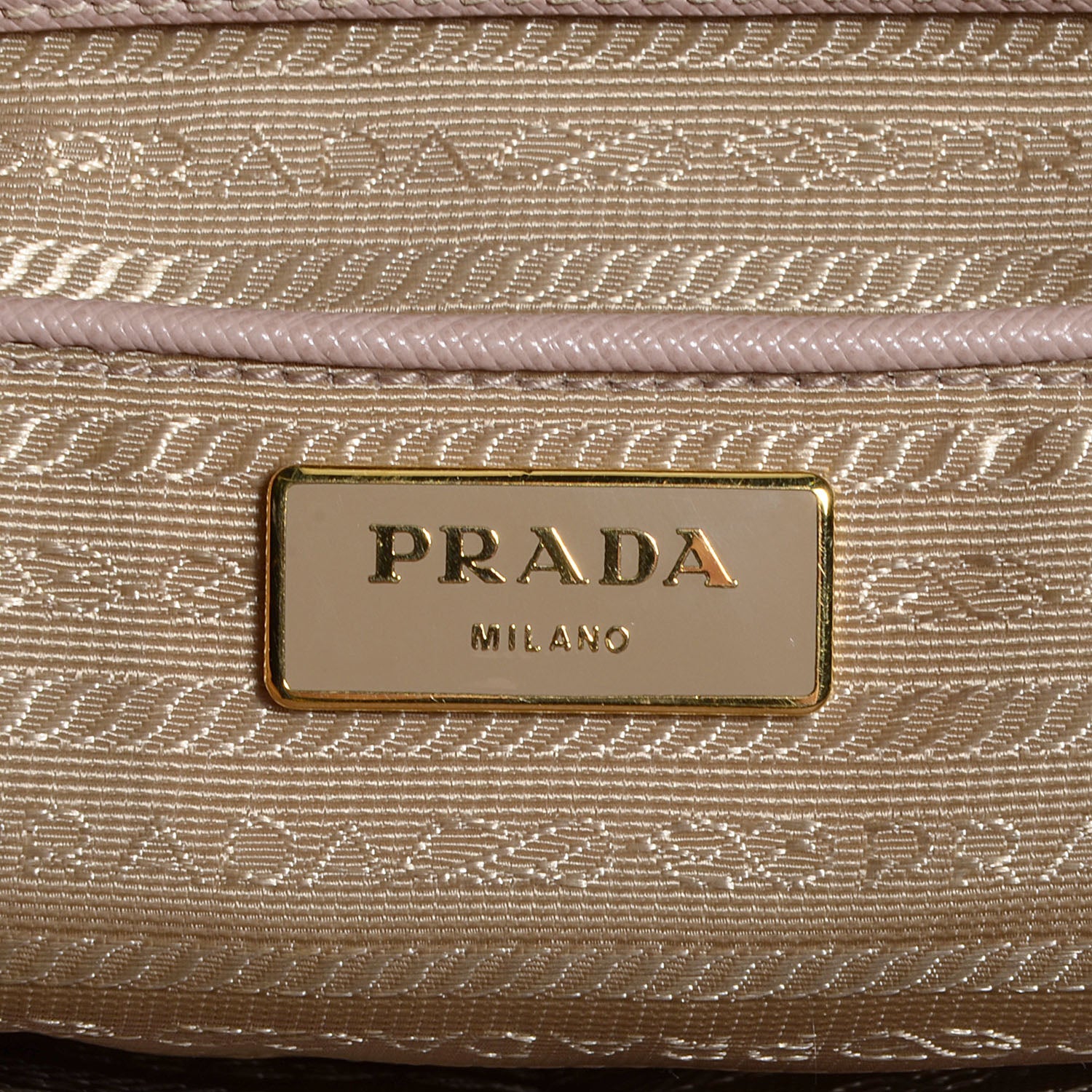 Prada Saffiano Lux Medium Double Zip Tote Cammeo 6 of 9