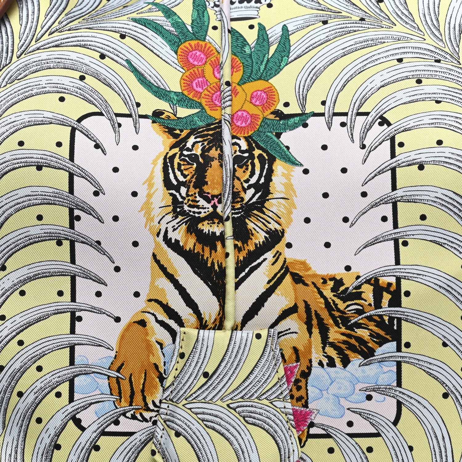 Hermes Silk City Tigre Royale Bag 10 of 13