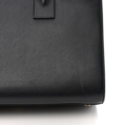 Saint Laurent Calfskin Small Sac De Jour Navy 12 of 12